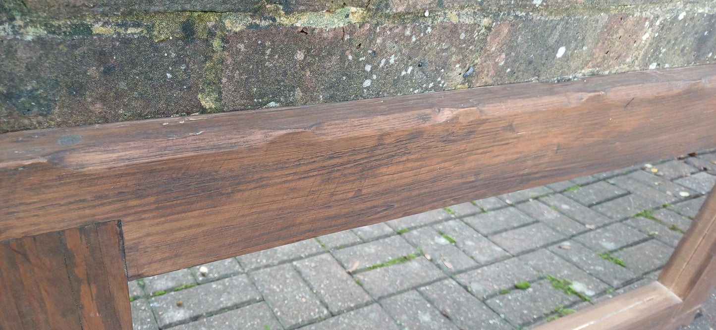 Superb Huge Chunky Reclaimed Pine Wall Mirror Over Mantel Free Hand Delivery