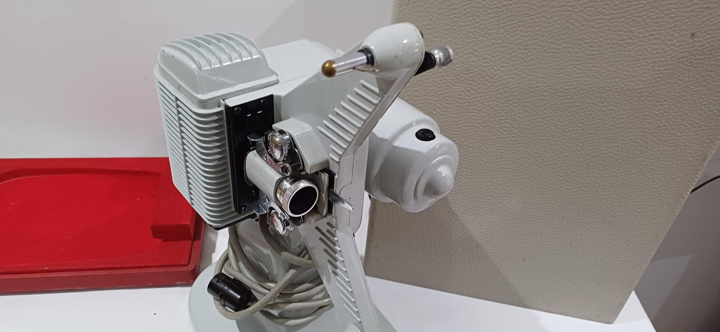 Vintage Retro Nilus Italian Projector in Case Industrial Electrical Décor