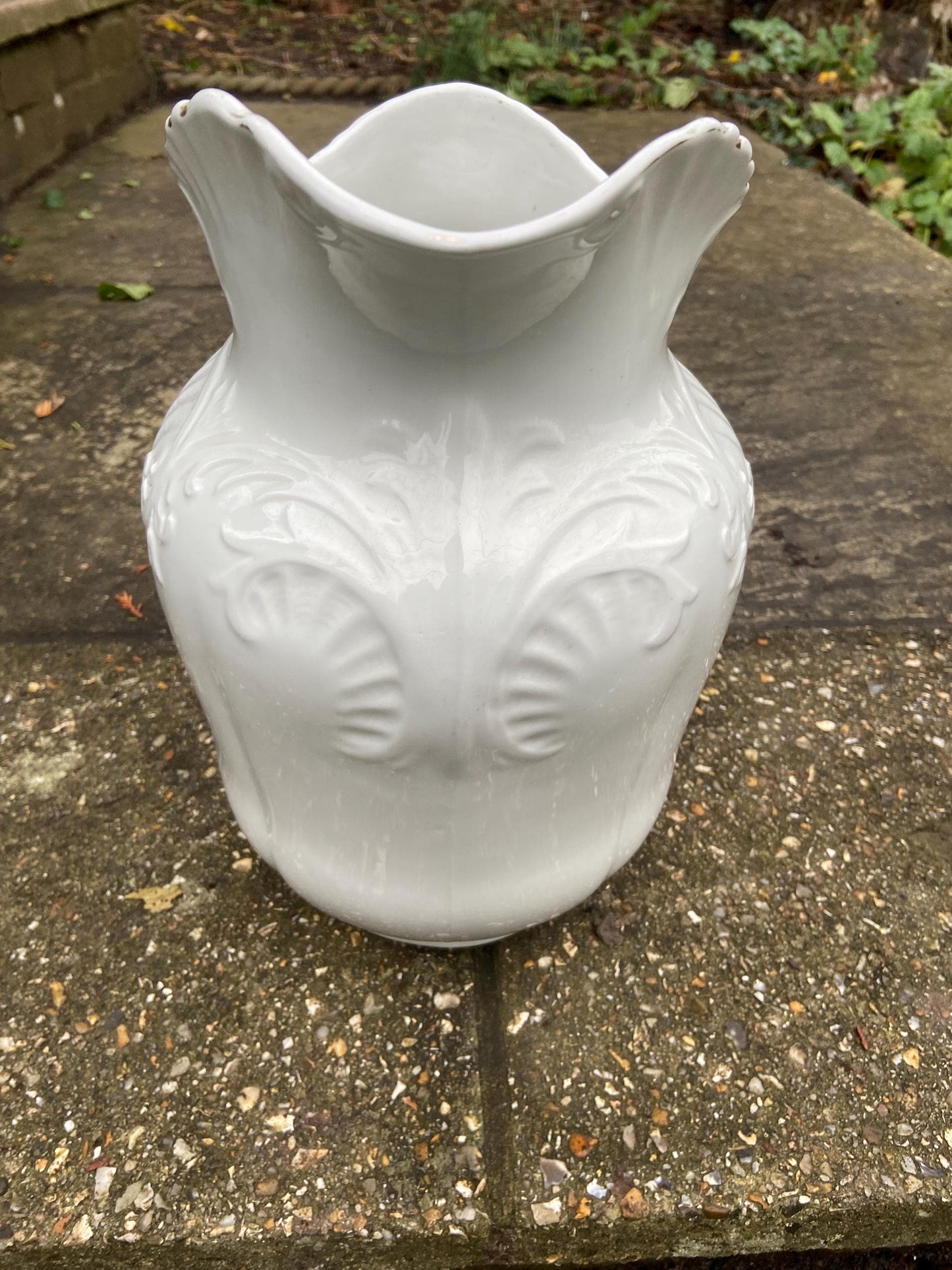 Antique late Victorian Jug & Bowl set by Maddock and Sons, Royal Vitreous semi porcelain china - late 1800s/early 1900s VGC