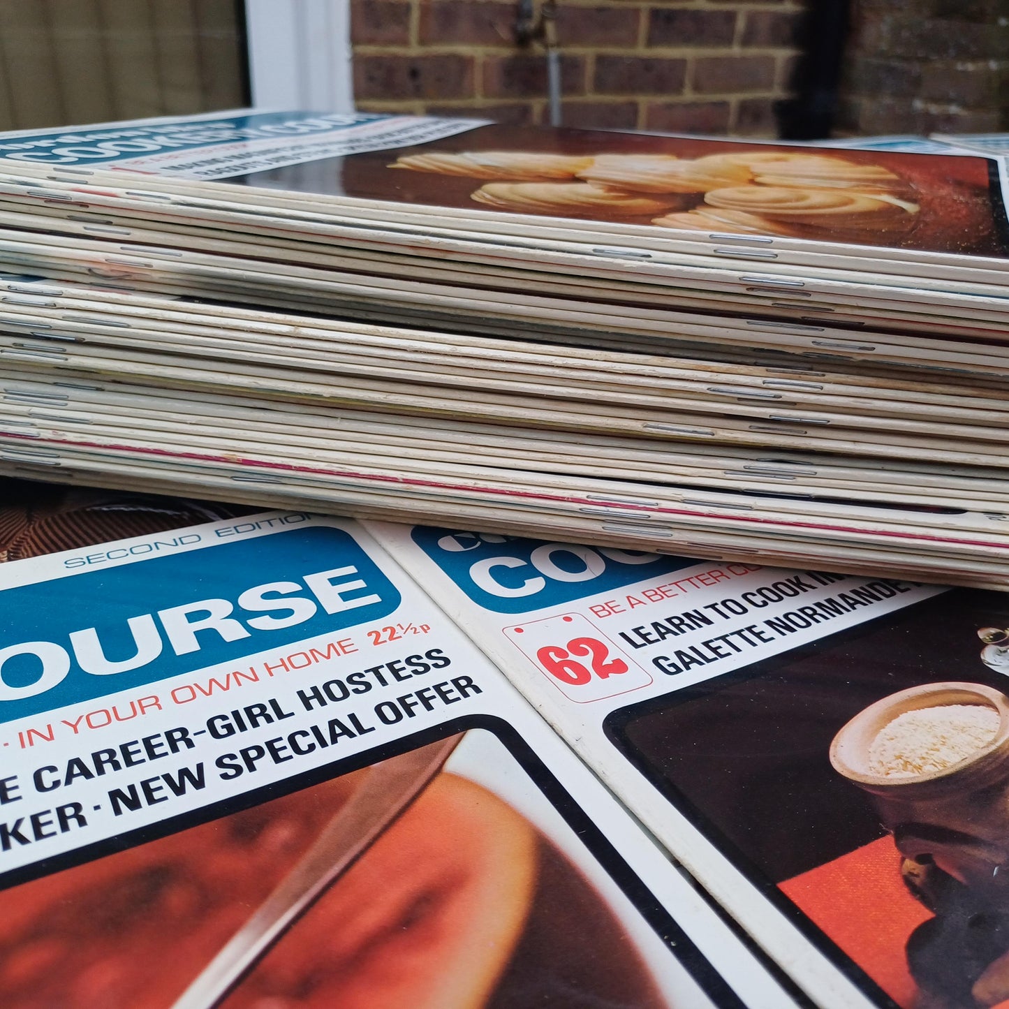 Fantastic Set of 61 1970s Iconic Corden Bleu Cookery Course Magazines Cooking Nostalgia Cook Book