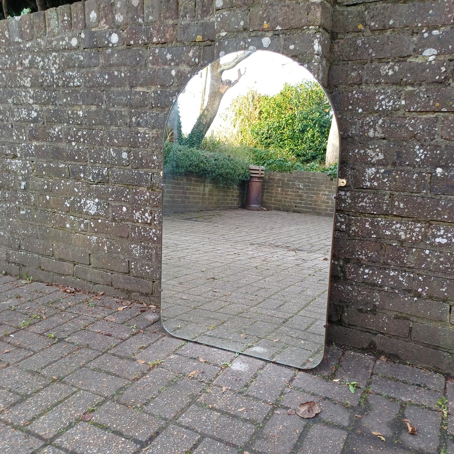Huge Vintage Mid Century Art Deco Retro Wall Mirror FREE HAND Delivery