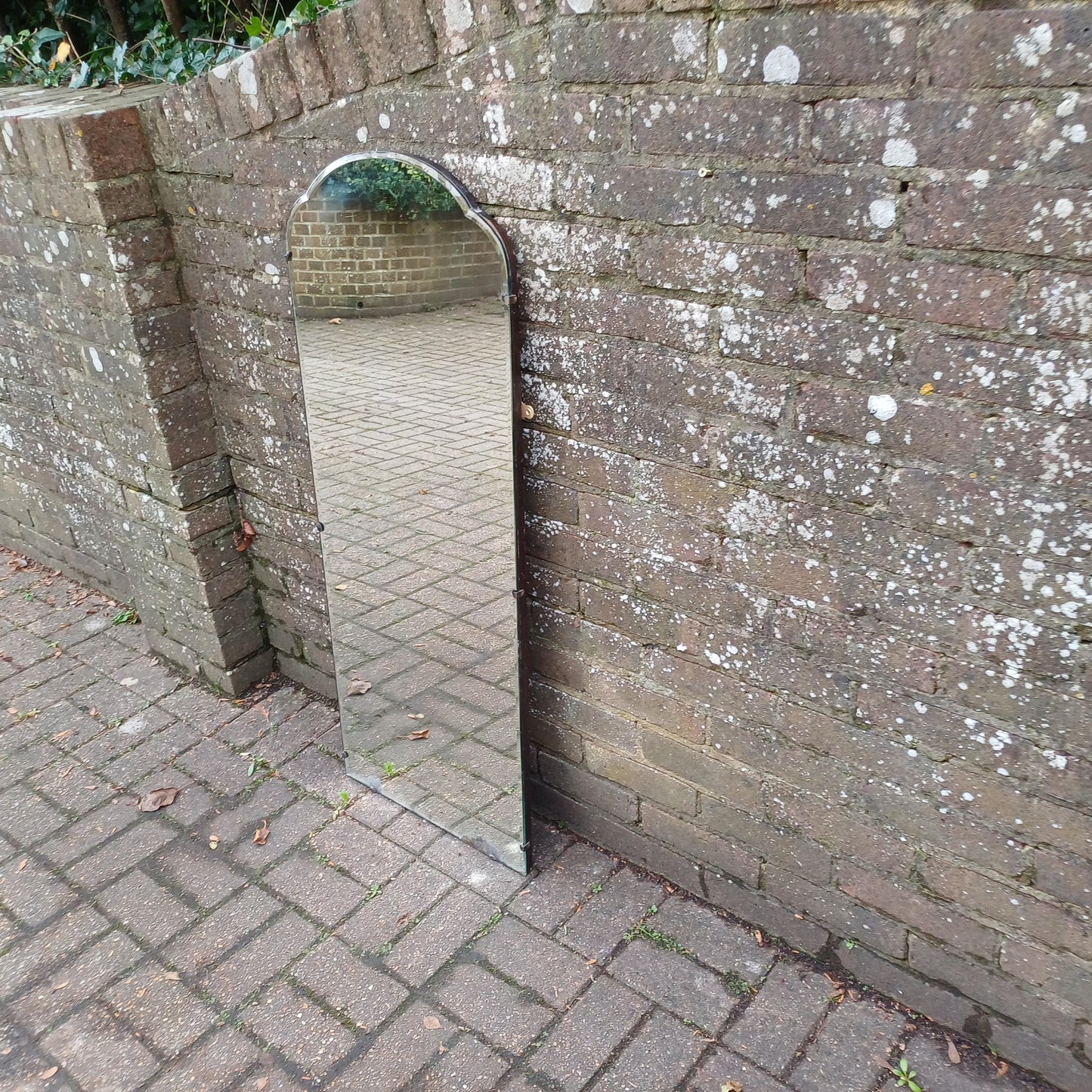 Huge Vintage Mid Century Art Deco Retro Wall Mirror FREE HAND Delivery