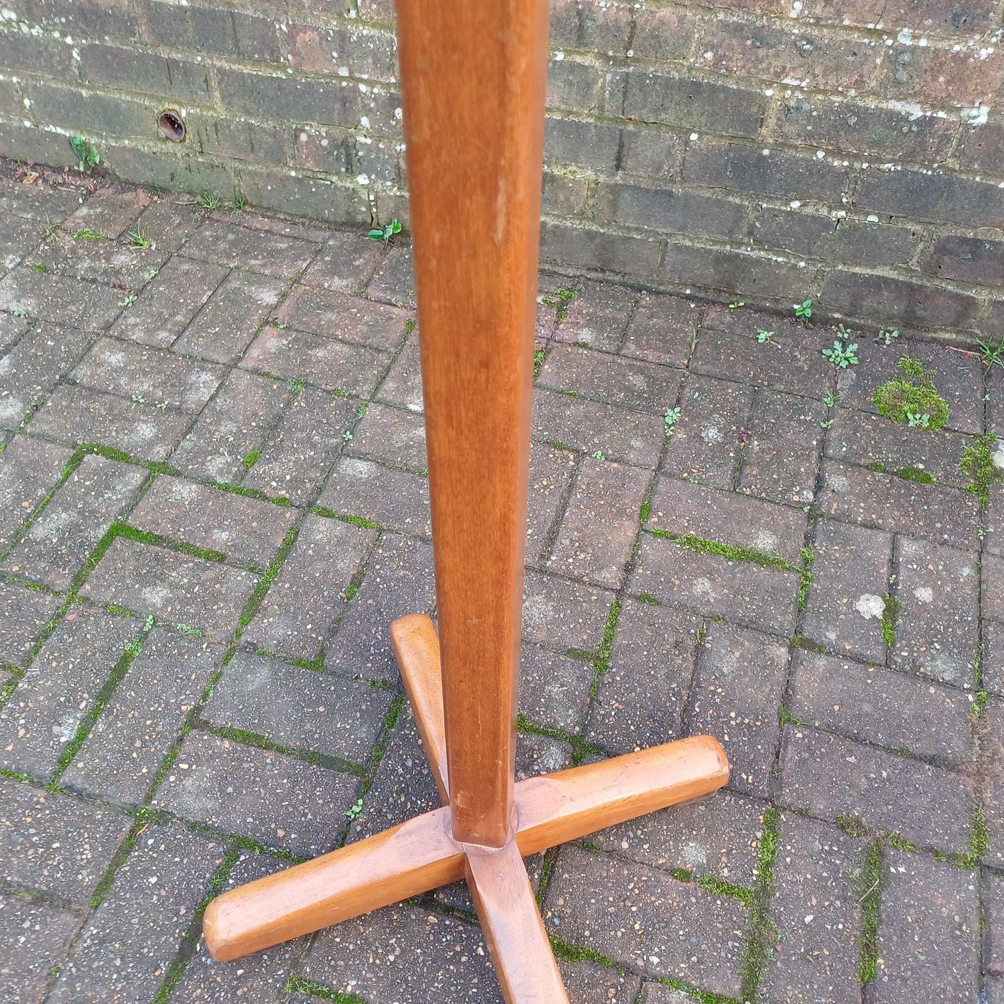 Classic Vintage Retro 1960 Mahogany Coat Rack Stand Mid Century FREE HAND Delivery
