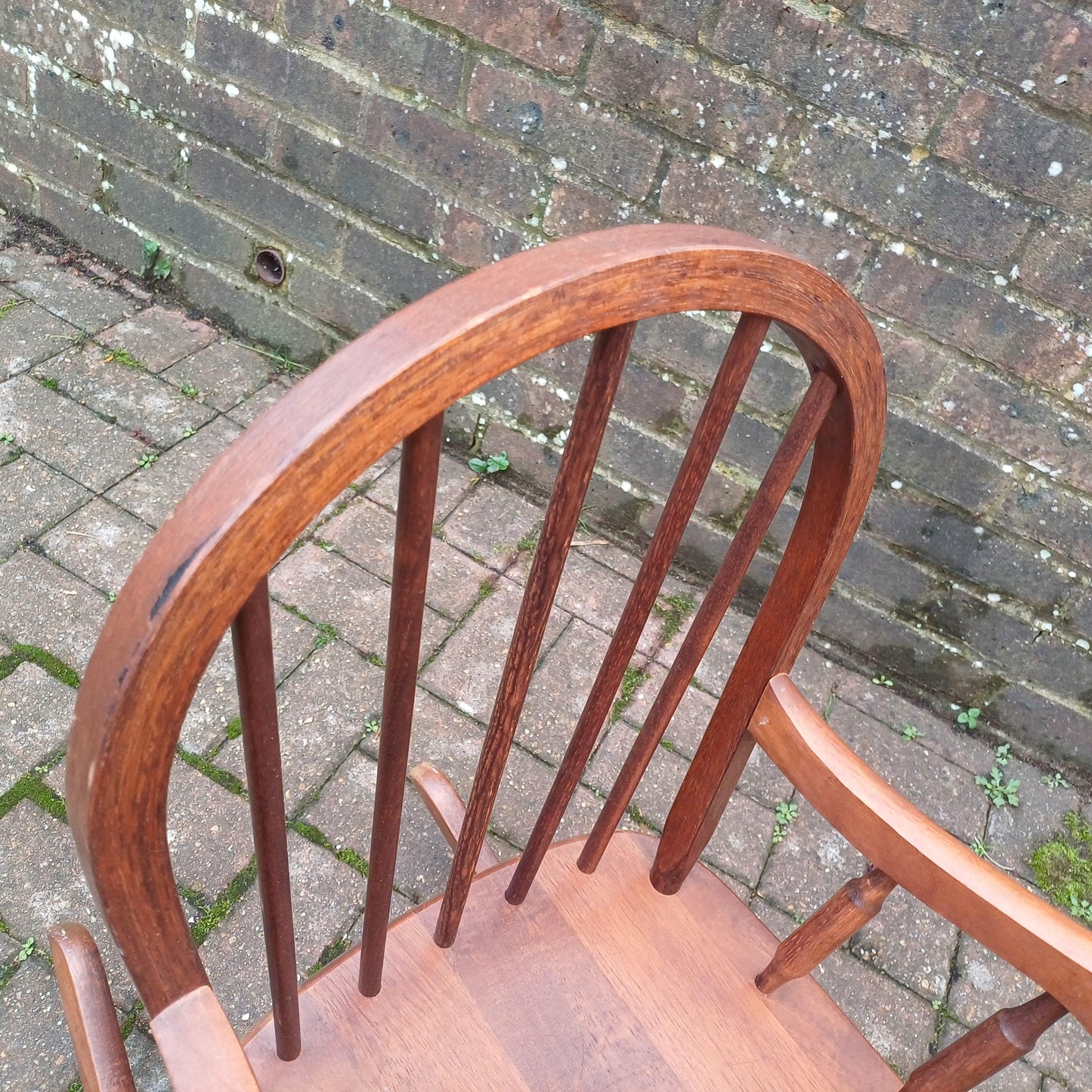 Vintage 70s or 80s Child Rocking Chair Nursery Decoration