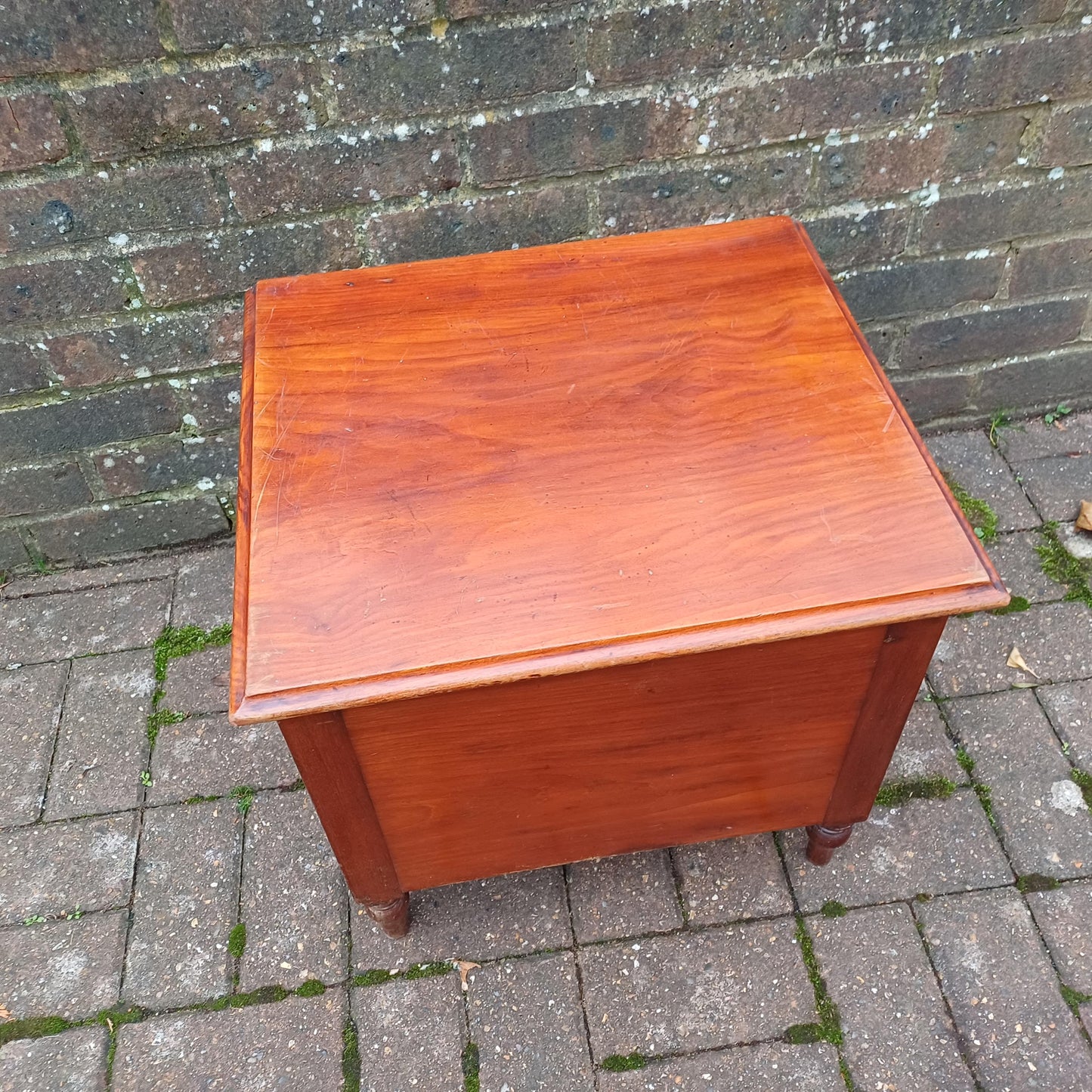 Classic Indoor Planted Victorian Mahogany Commode Quirky Decor!