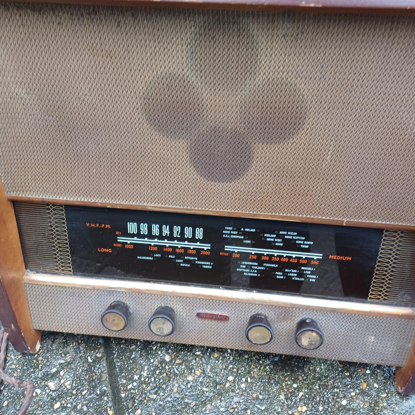 Murphy Radio 1950s/60s Vintage – Mid-Century Retro Chic Ornamental Piece