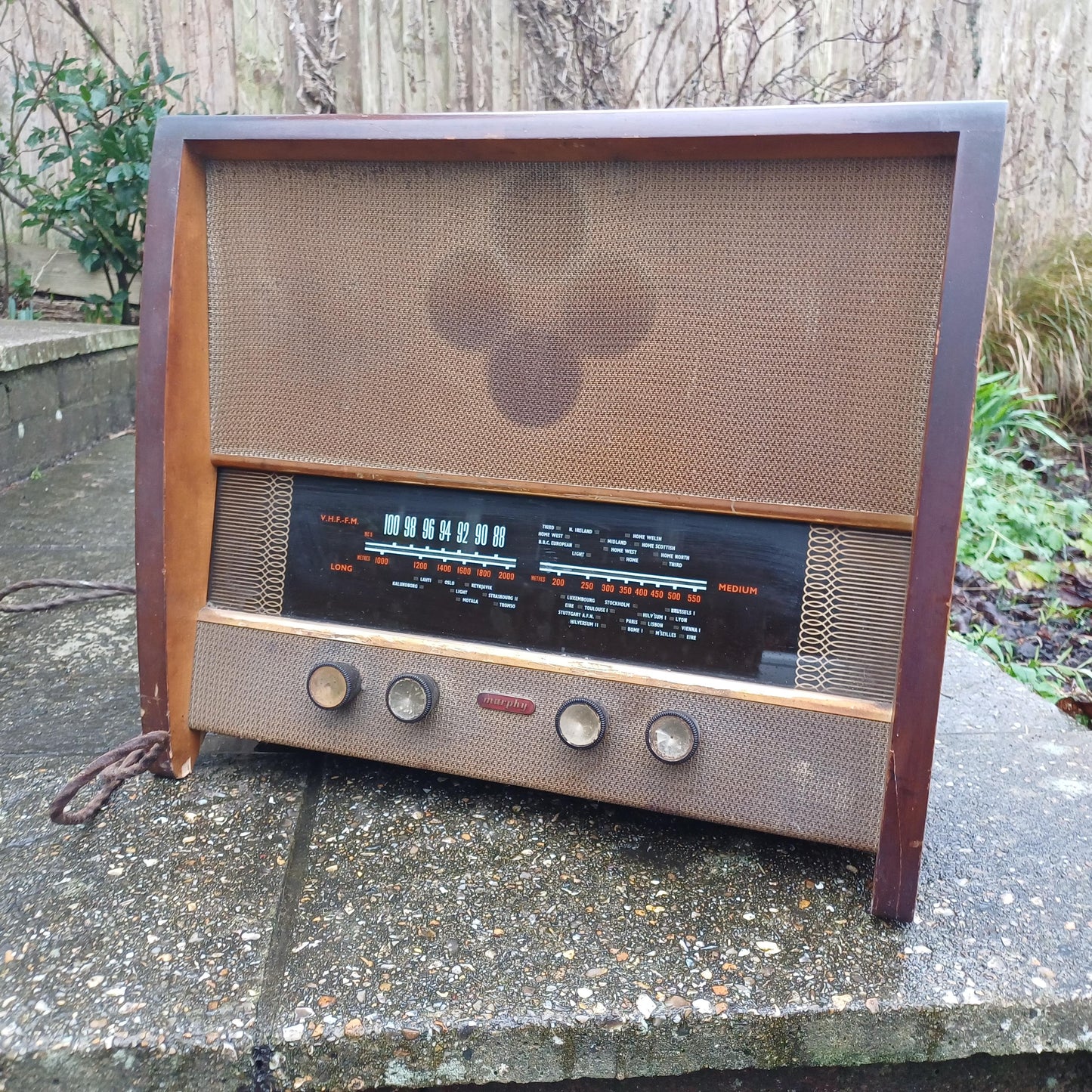 Murphy Radio 1950s/60s Vintage – Mid-Century Retro Chic Ornamental Piece
