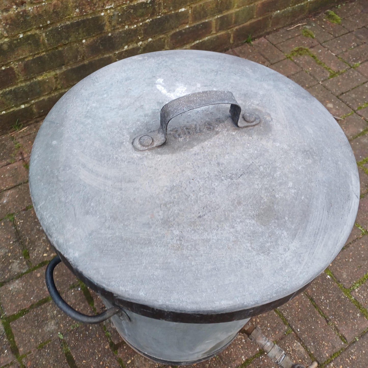 Zinc Agricultural Statement Planter Milk Churn Dairy Equipment Fermentation Vessel FREE HAND Delivery
