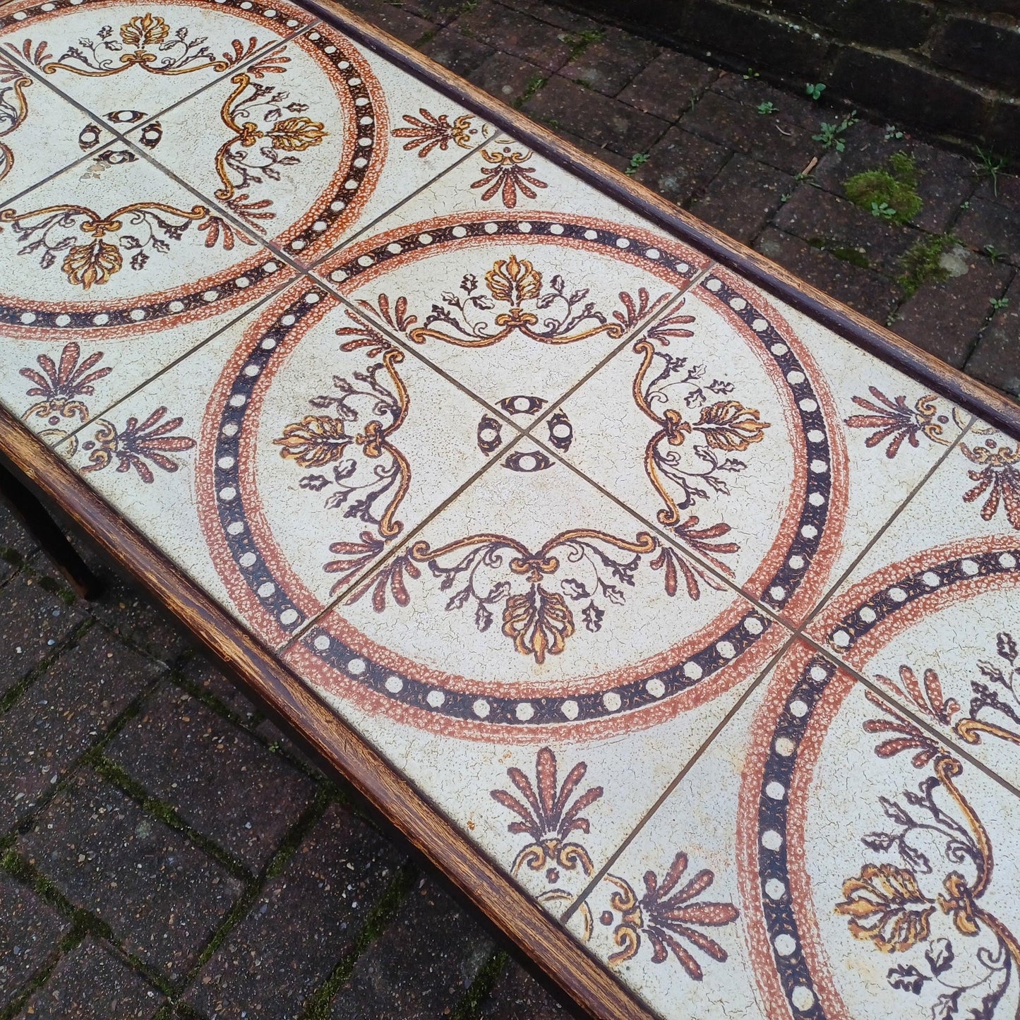 Classic 70s Vintage Retro Mid Century Tile Top Coffee Table FREE,HAND Delivery