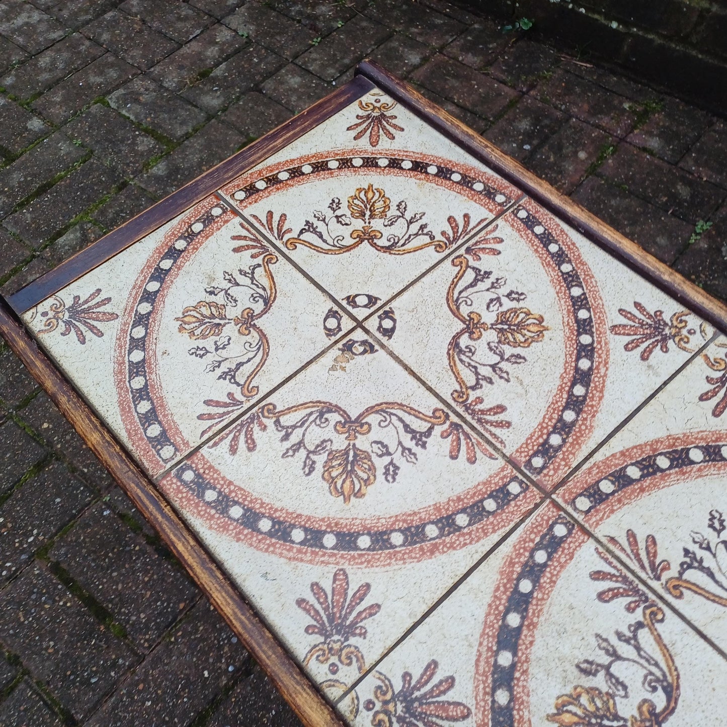 Classic 70s Vintage Retro Mid Century Tile Top Coffee Table FREE,HAND Delivery