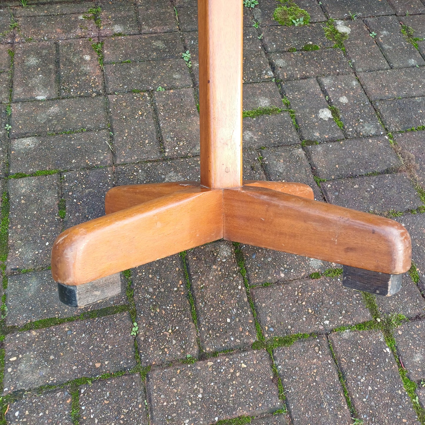 Classic Vintage Retro 1960 Mahogany Coat Rack Stand Mid Century FREE HAND Delivery