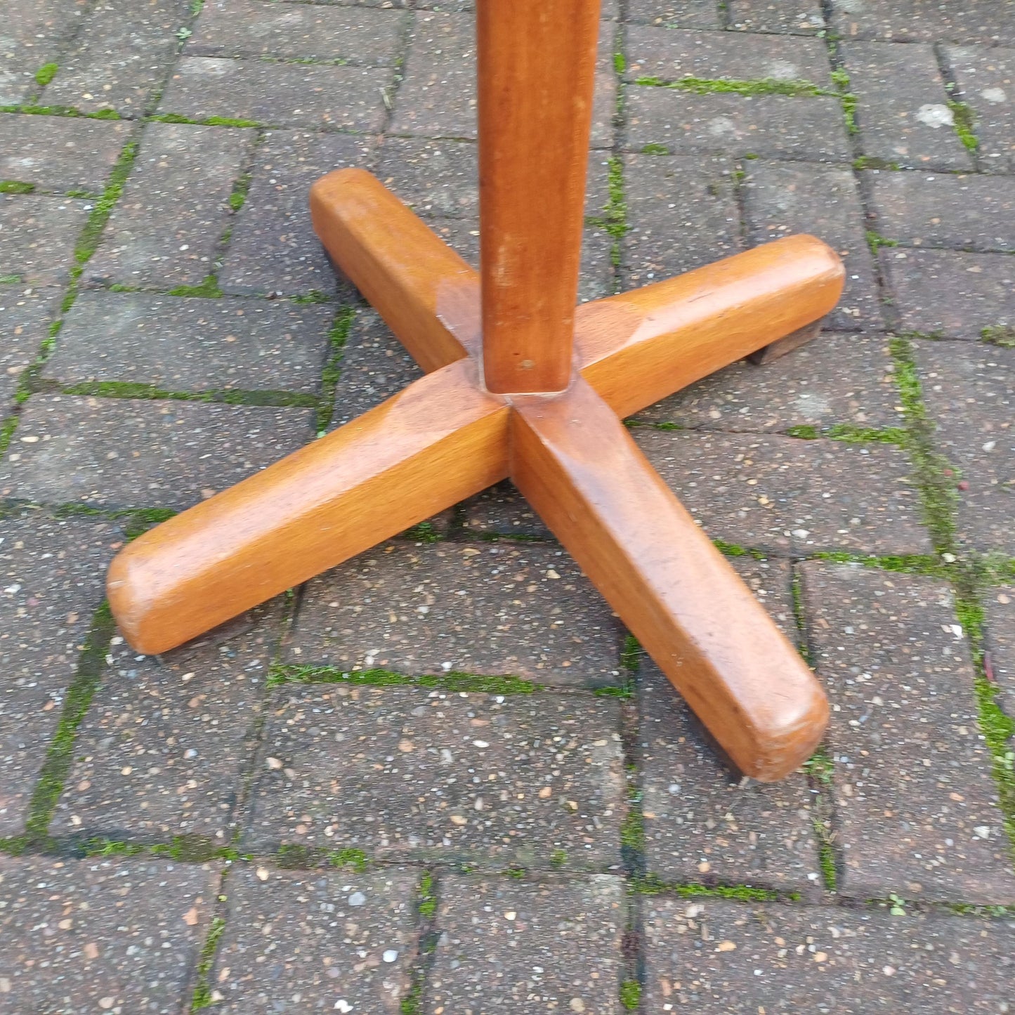 Classic Vintage Retro 1960 Mahogany Coat Rack Stand Mid Century FREE HAND Delivery