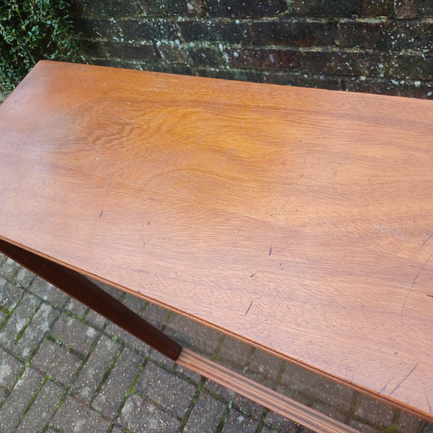 Classic Solid Wood Mid Century Retro Glazed Display Bookcase with Thick Glass Doors FREE HAND Delivery.