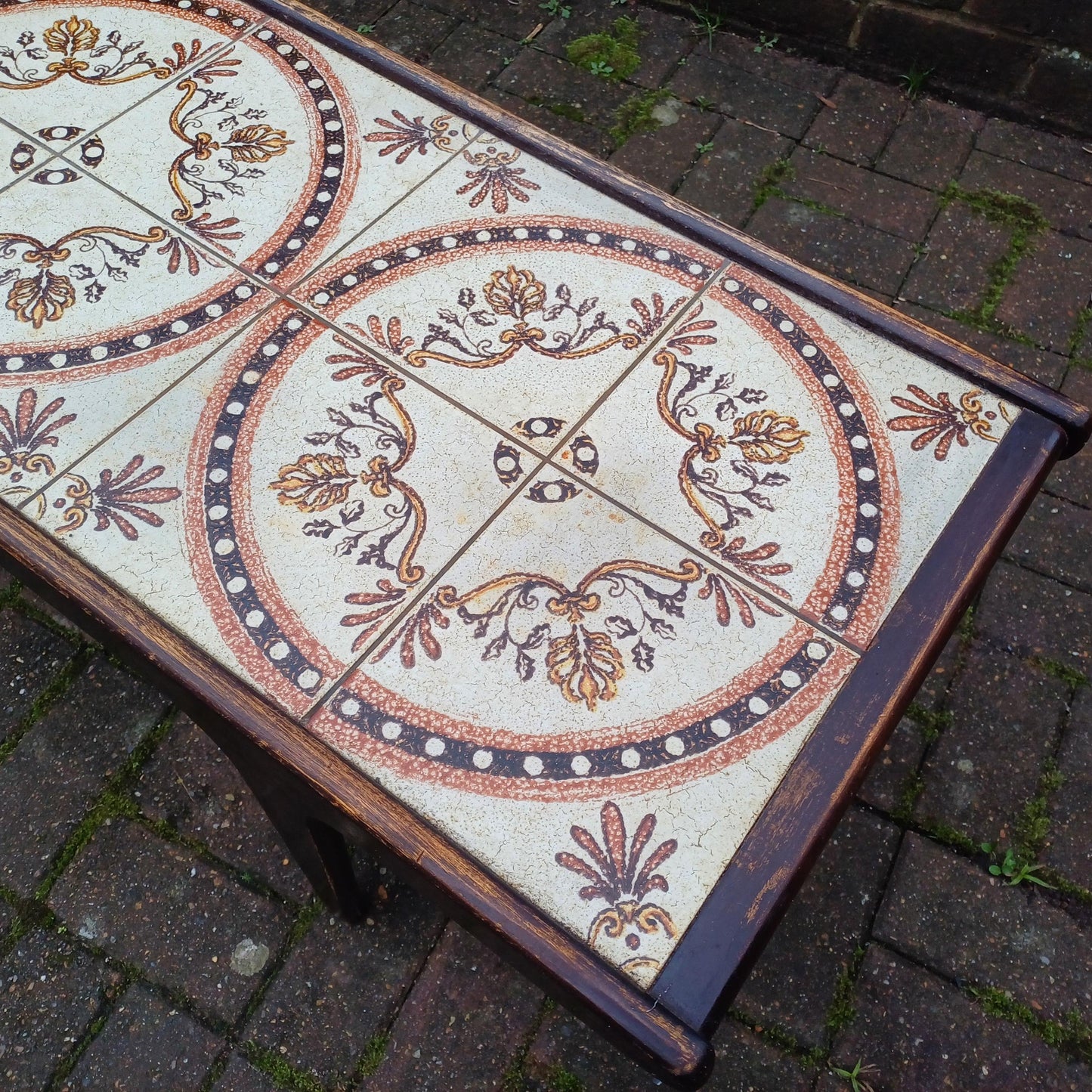 Classic 70s Vintage Retro Mid Century Tile Top Coffee Table FREE,HAND Delivery