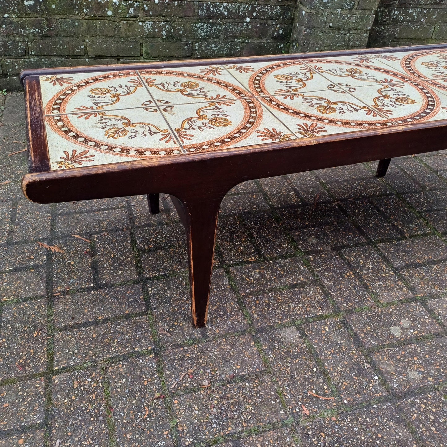 Classic 70s Vintage Retro Mid Century Tile Top Coffee Table FREE,HAND Delivery
