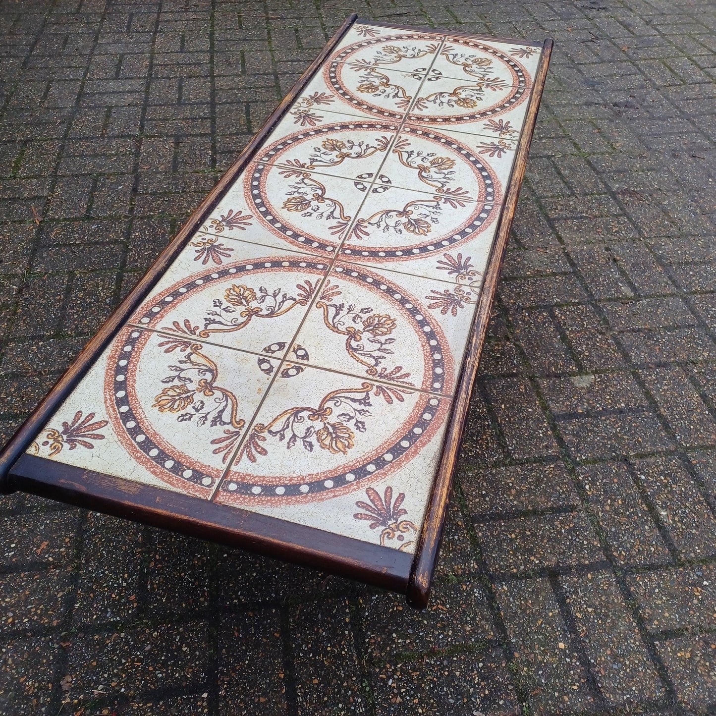 Classic 70s Vintage Retro Mid Century Tile Top Coffee Table FREE,HAND Delivery