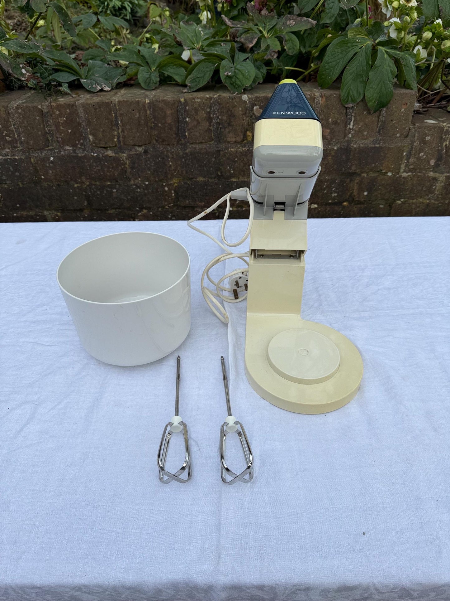1960s Kenwood Mixer in Original Box - Kenwood Mini 351 mixer, intact and box with guide, retro kitchen appliance