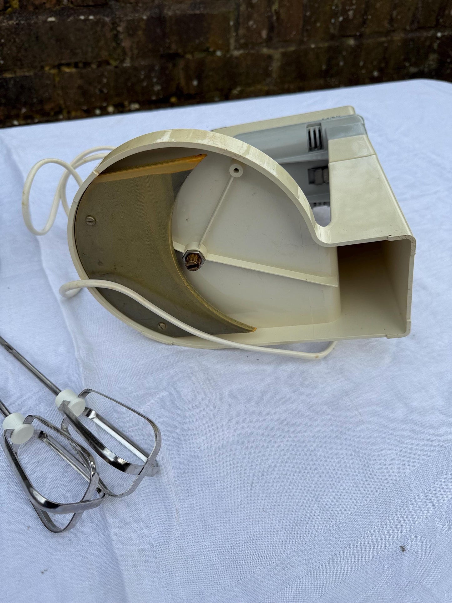 1960s Kenwood Mixer in Original Box - Kenwood Mini 351 mixer, intact and box with guide, retro kitchen appliance