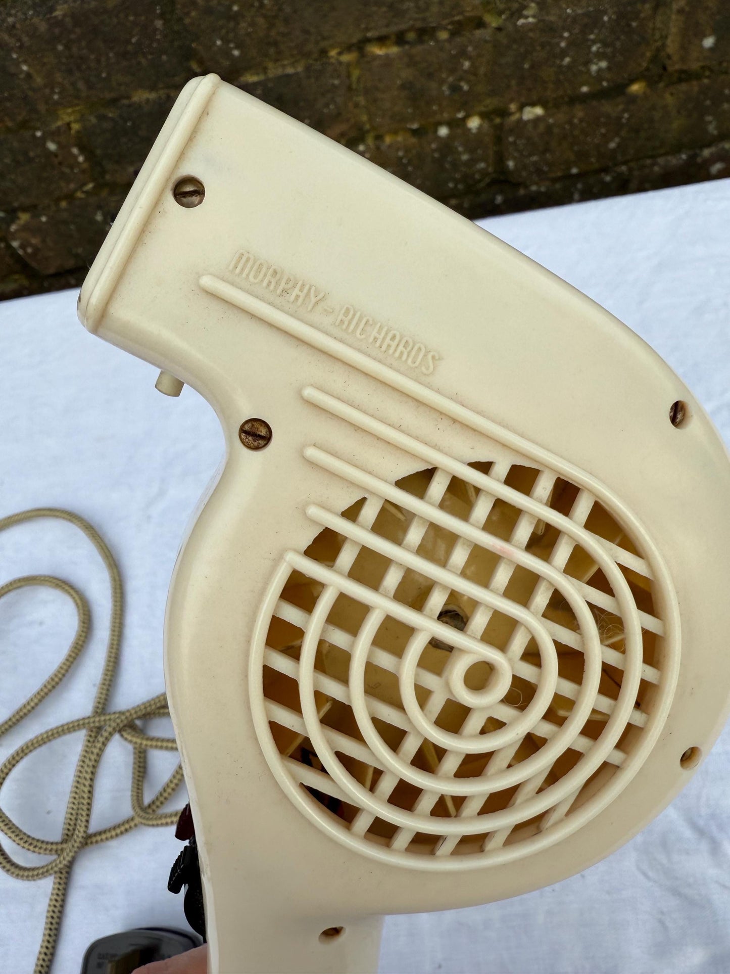 Vintage Hairdryer - Original 1950s Morphy Richards Noiseless HairDryer - in original box, with guarantee and sales receipt