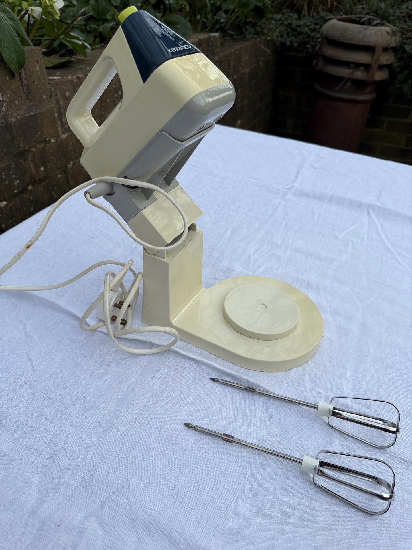 1960s Kenwood Mixer in Original Box - Kenwood Mini 351 mixer, intact and box with guide, retro kitchen appliance