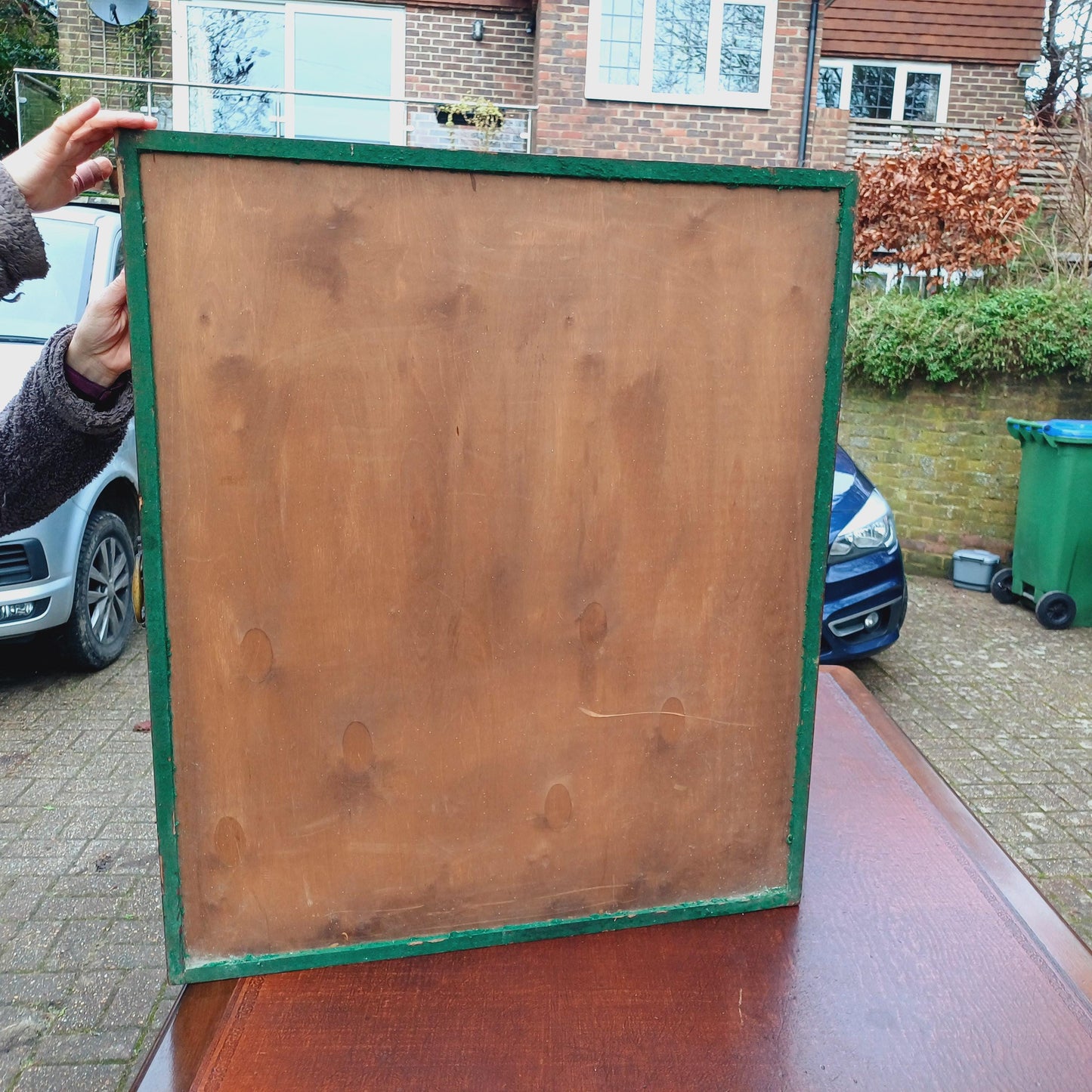 Pair of Huge Vintage Late Victorian Oak Glazed Display Cabinets FREE HAND Delivery