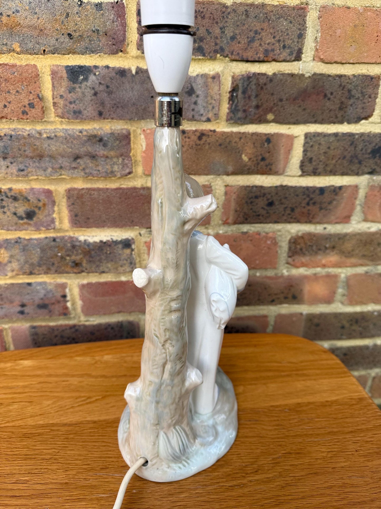 Vintage Lladro Bedtime Table Lamp - Nursery, Child's Room, Bedroom Table Lamp of sleeping boy, Going to Bed, Working, VGC