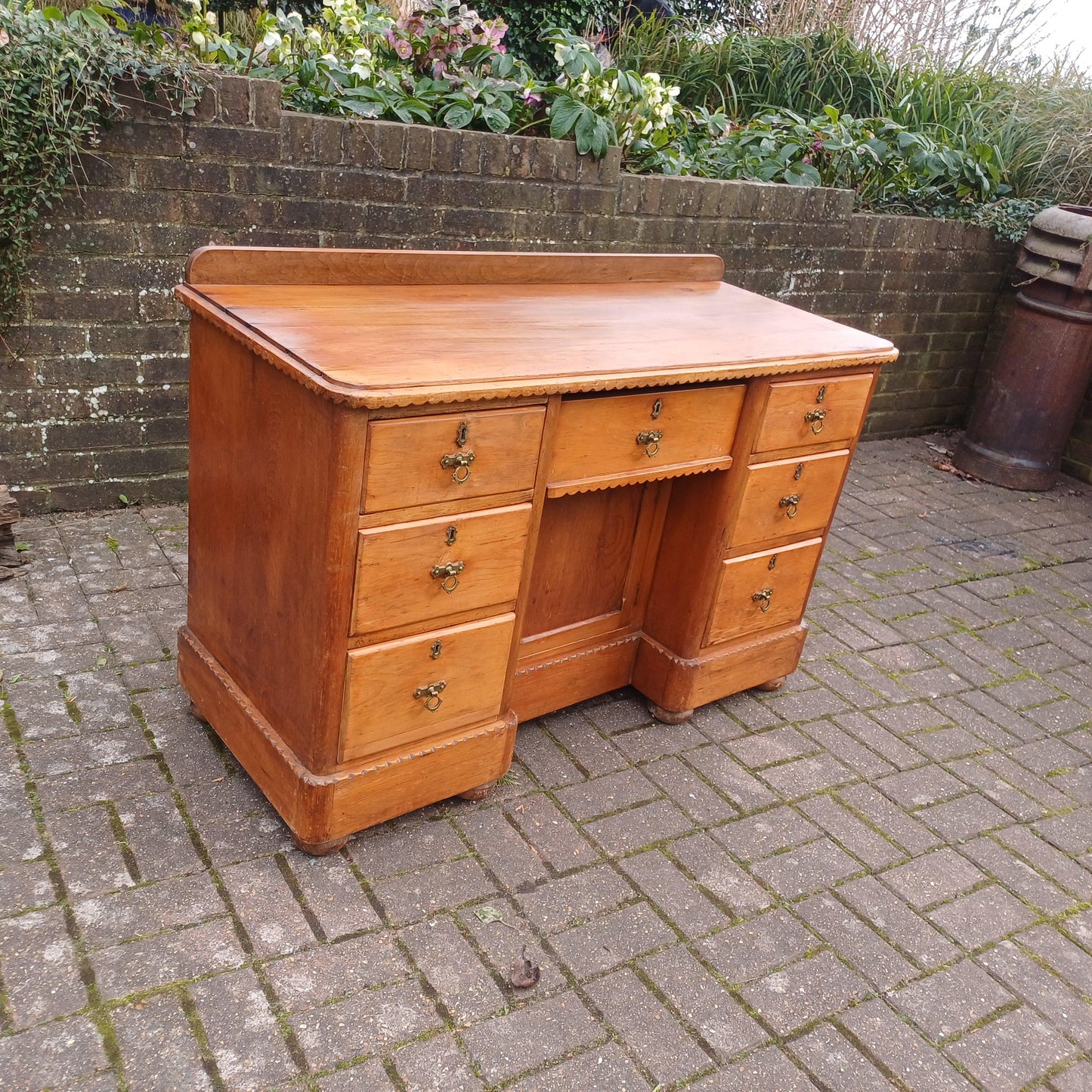 Superb Vintage Victorian Stripped Pine Sideboard or Chest of Drawers FREE HAND Delivery