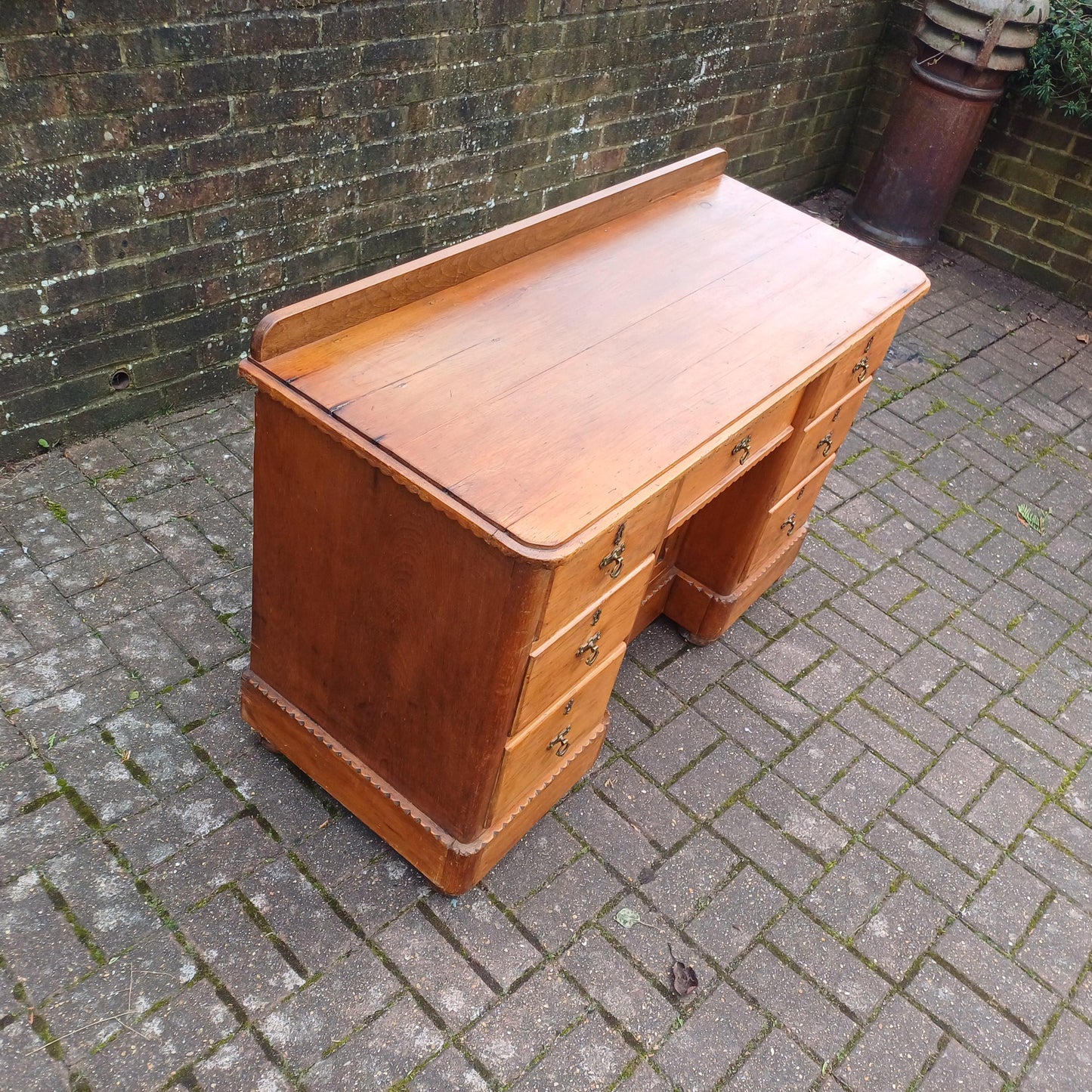 Superb Vintage Victorian Stripped Pine Sideboard or Chest of Drawers FREE HAND Delivery