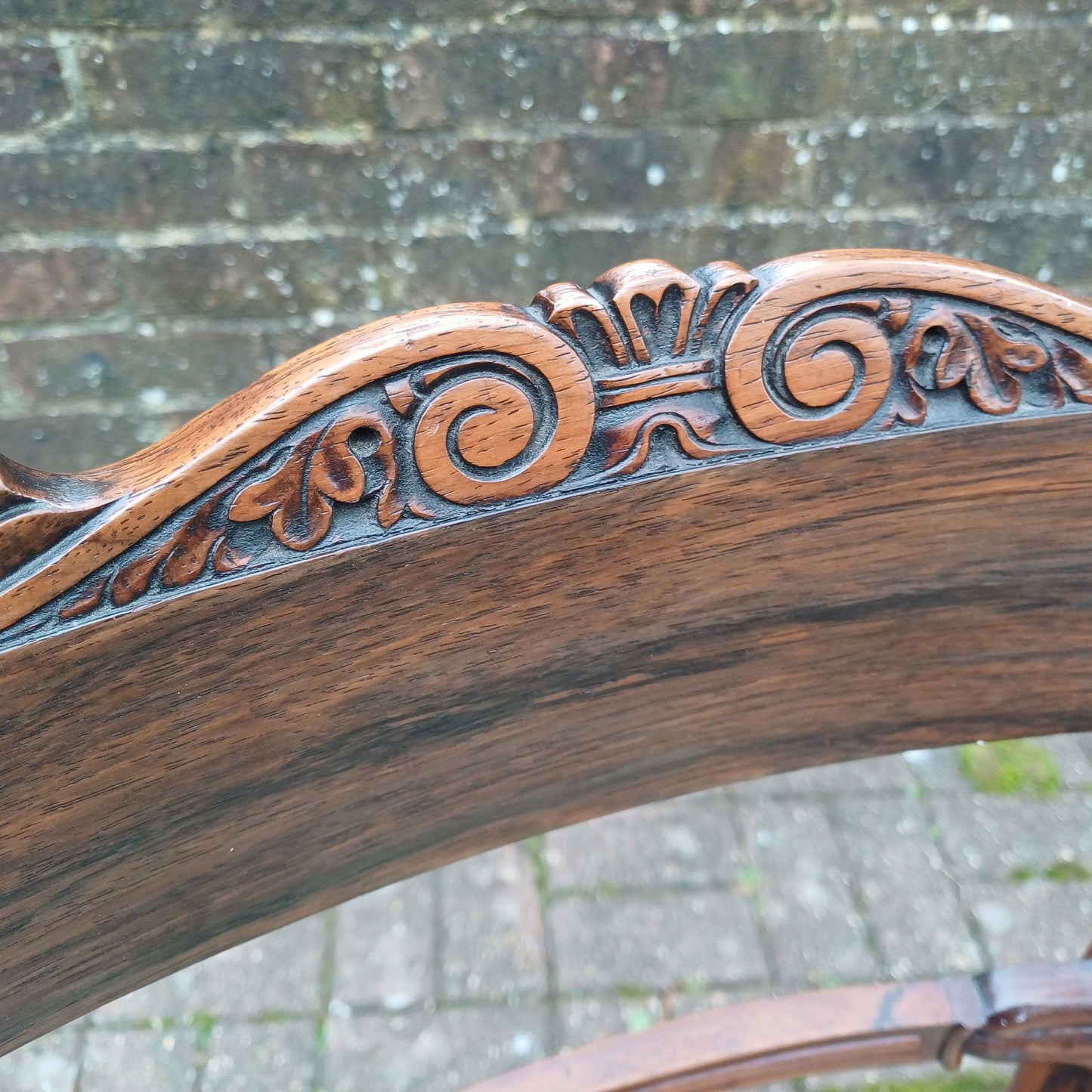 Outstanding Pair of High Quality Vintage Upholstered Dining or Occasional Chairs FREE HAND Delivery