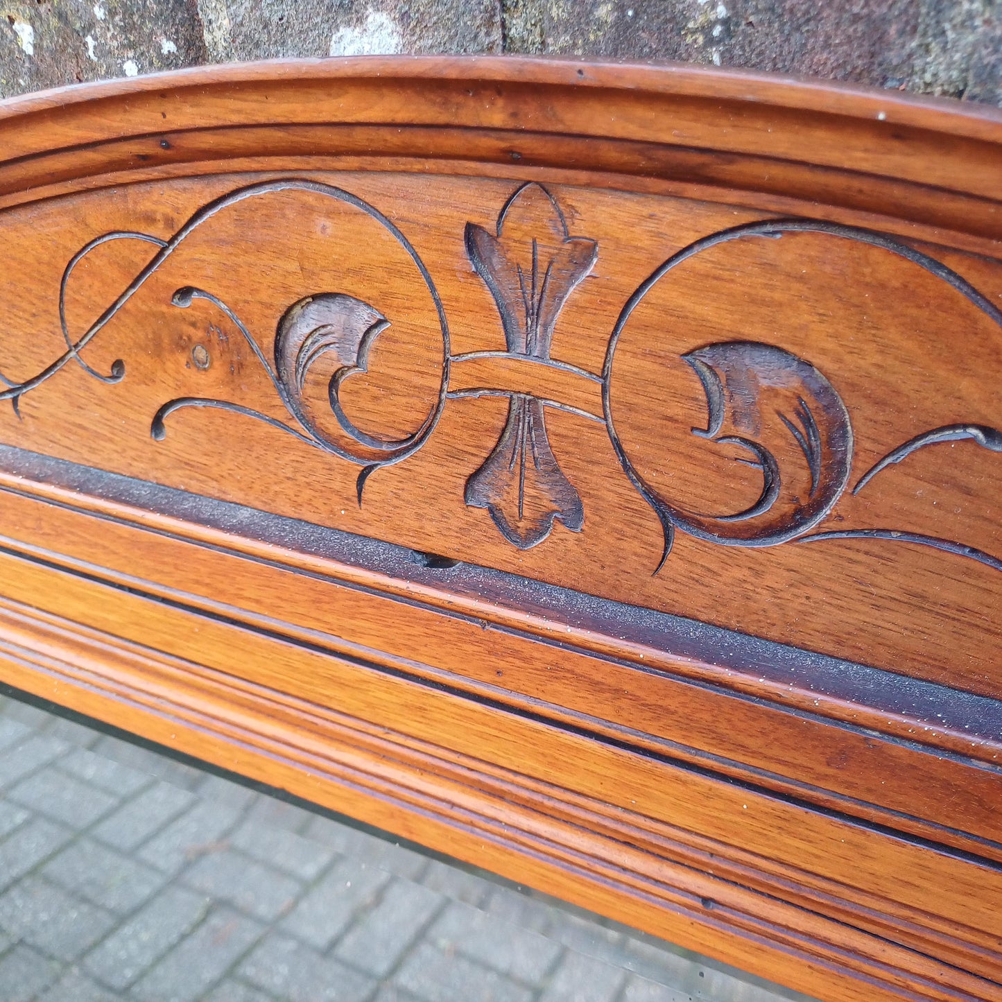 Huge Early 20th Century Large Over Mantel or Wall Mirror – Exceptional Craftsmanship, Elegant Design 118 x 69 cm FREE HAND Delivery