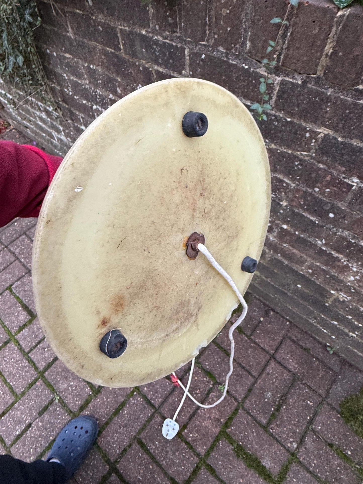 Vintage 1960s/70s Faux Onyx Floor Lamp – Mid Century Modern Standard Lamp with Metallic Detail, Retro Lighting, Vintage Decor, working lamp