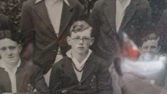 The Delights of Vintage Photographs. Tommy Cooper and Mount Radford School Exeter.
