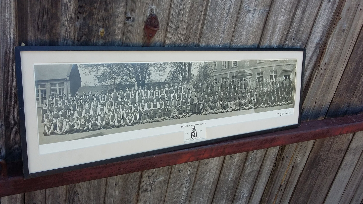 Original Vintage Photograph Donington School 1936. Panora Ltd