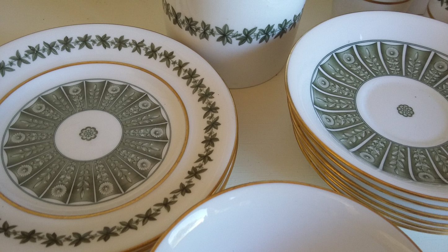 Spode Provence Coffee Set Service Bone China.