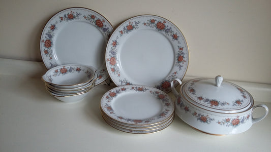 Noritake Bone China Tremont Dinner Part Dinner Service For Two