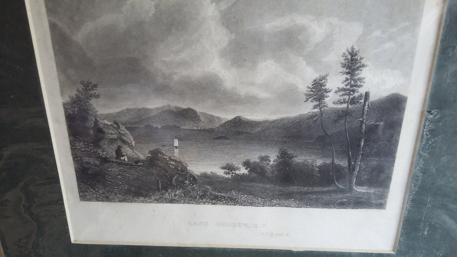 12 Vintage North American Prints Architecture Buildings Lake River Water Bridge Engravings Colour incl New York Philadelphia
