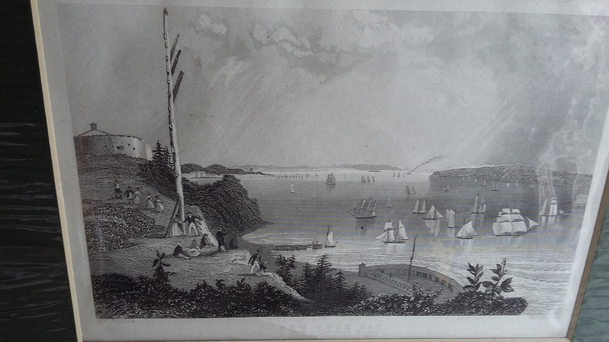 12 Vintage North American Prints Architecture Buildings Lake River Water Bridge Engravings Colour incl New York Philadelphia