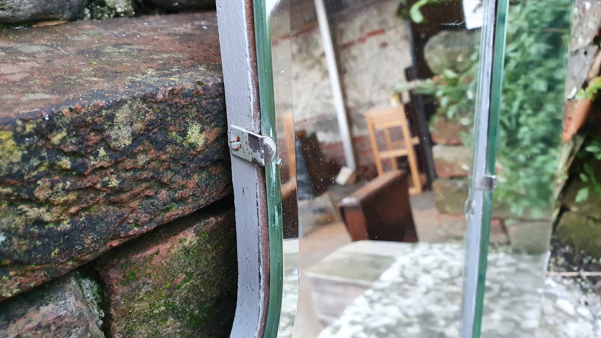 Pair of Vintage Retro 1950’s Bevelled Wall Mirrors