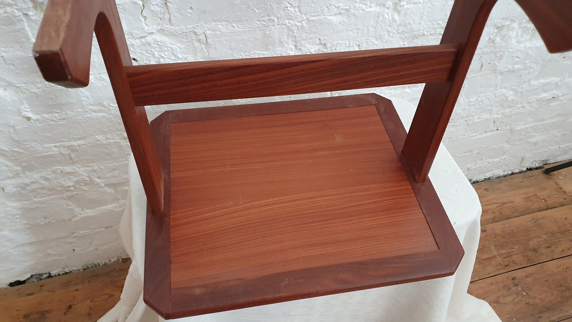 Vintage Retro G Plan Retro Teak and Tile Side Occasional Table. Plant Stand Bedside Coffee Table