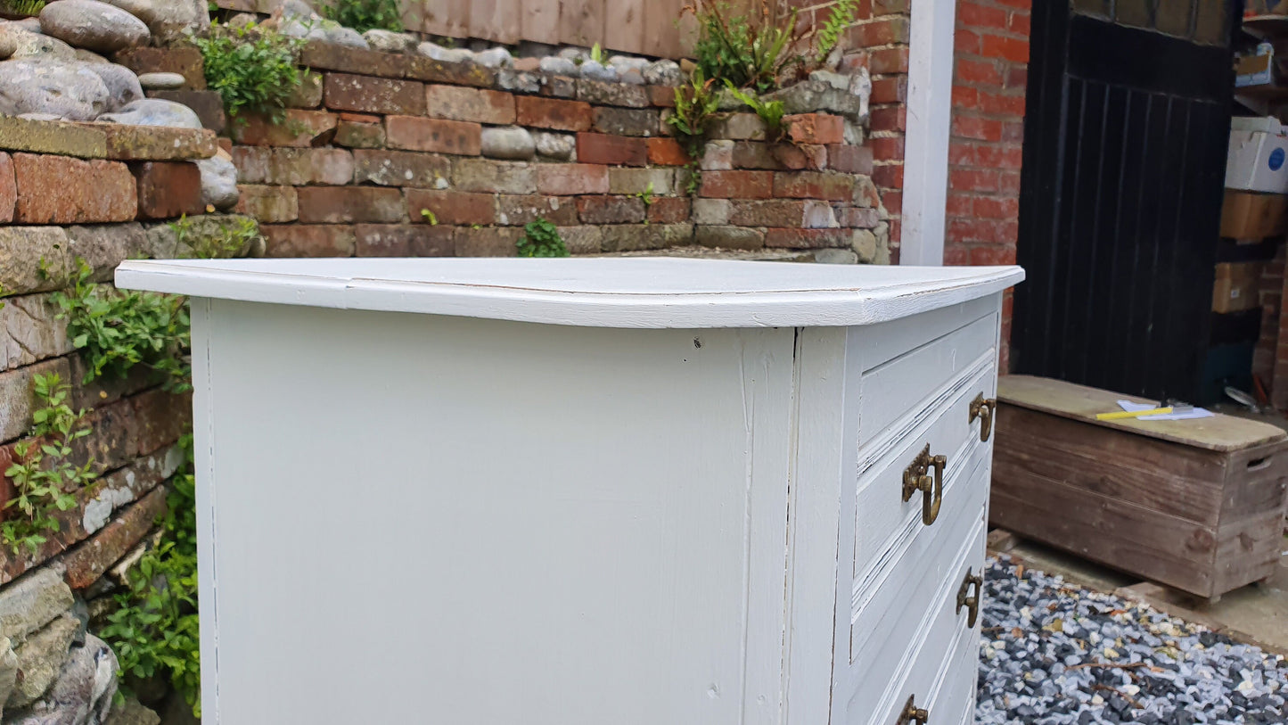 Vintage Painted Chest of Drawers in Farrow and Ball.