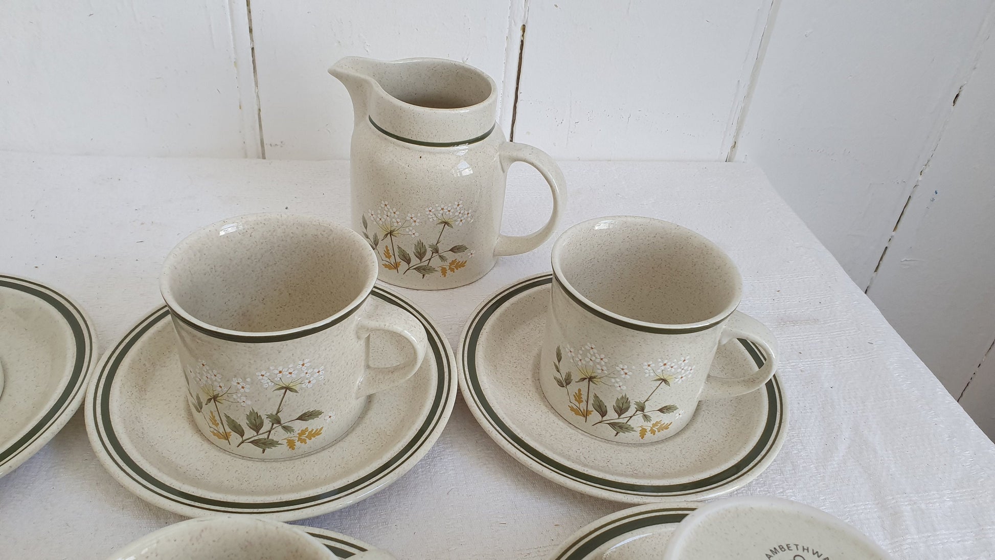 Quality Vintage Retro Tea Set Tea Service For 6 1977 Will ‘o The Wisp Royal Doulton