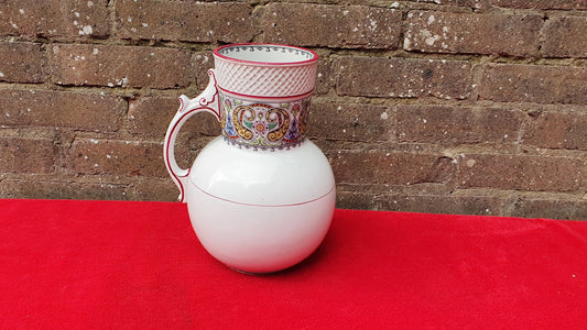 Large Vintage Victorian Ewer Jug Vase LA E Mayers AGRA
