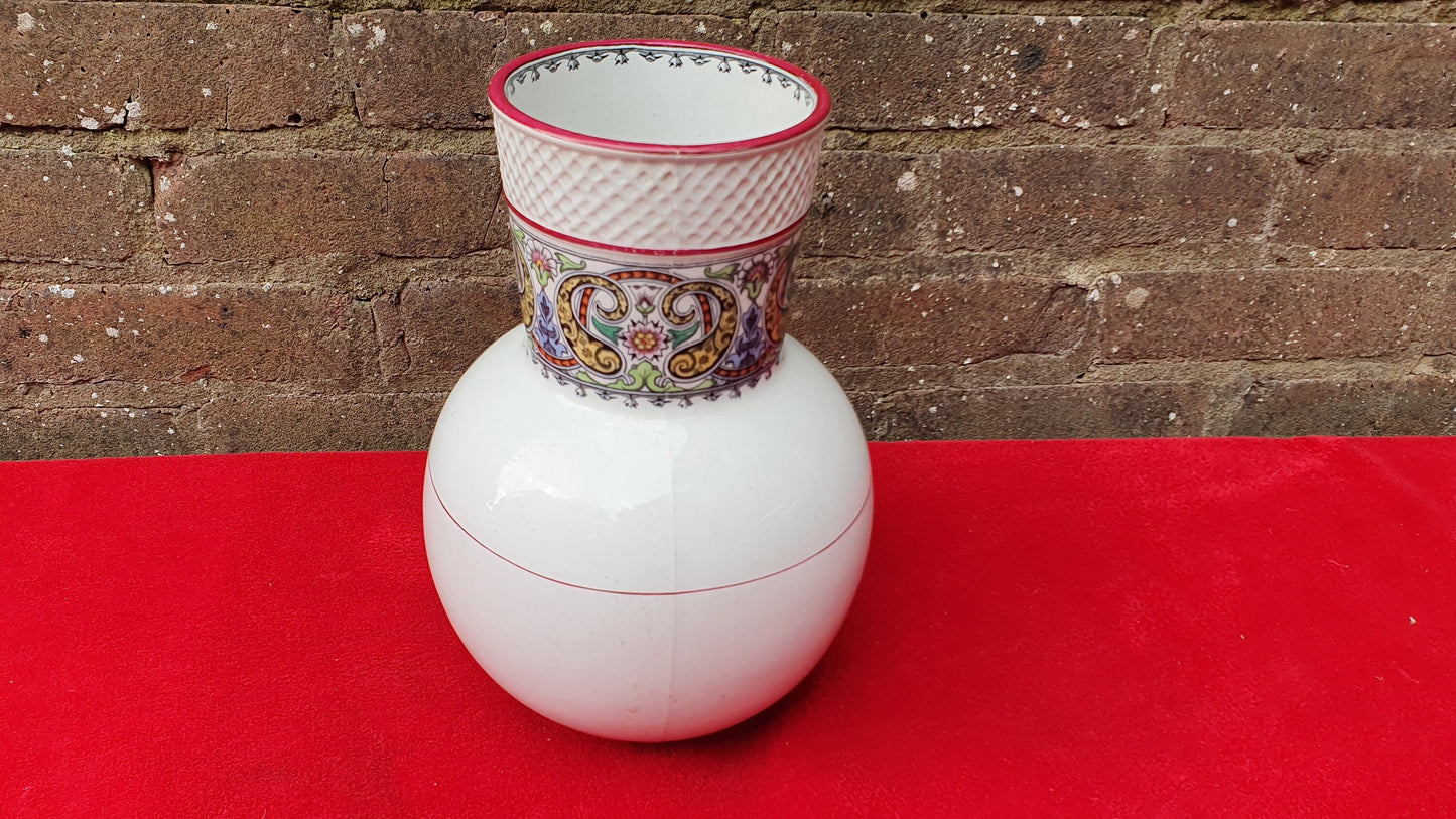 Large Vintage Victorian Ewer Jug Vase LA E Mayers AGRA