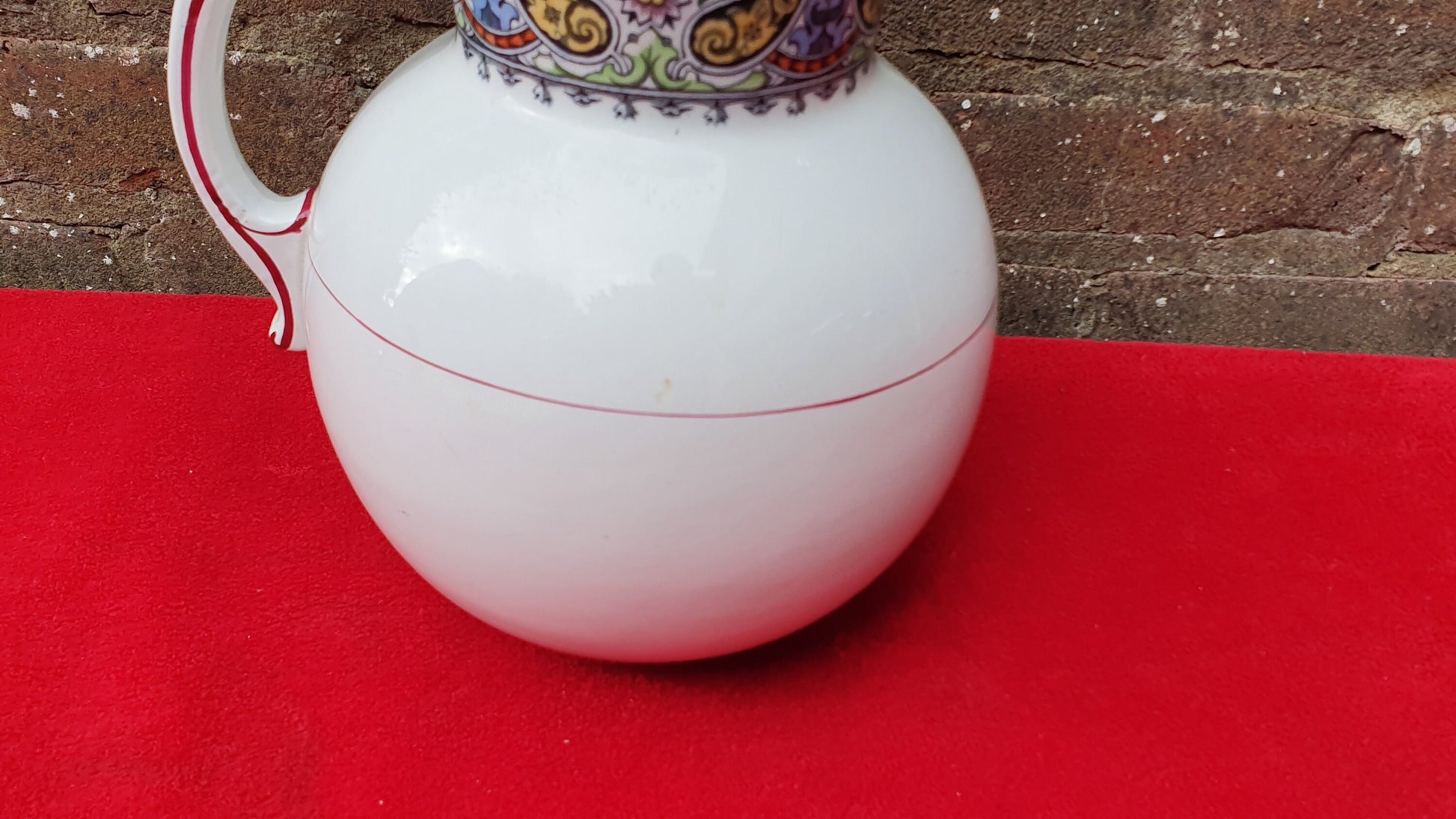 Large Vintage Victorian Ewer Jug Vase LA E Mayers AGRA