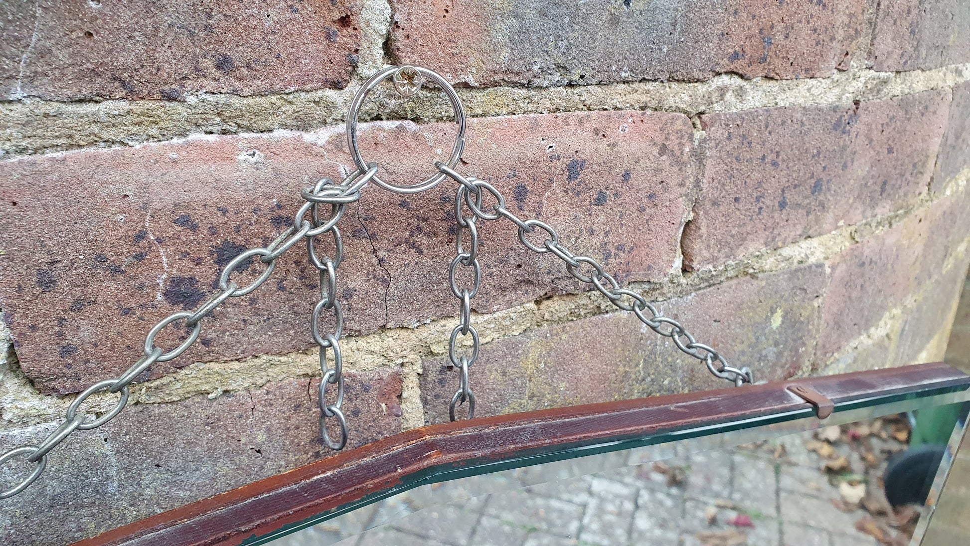 Vintage Retro 1950’s Wall Mirror Bevelled 61 x 36 cm