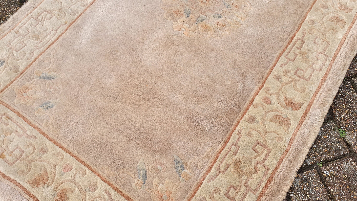Vintage 1980’s Wool Pile Thick Kayam Rug.