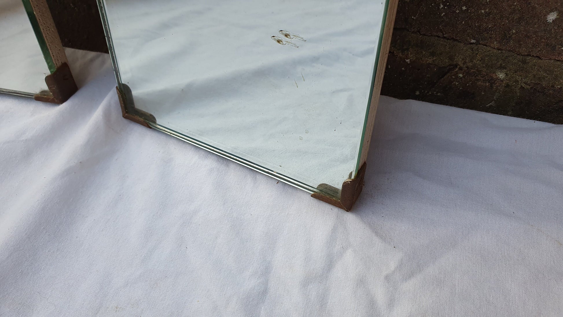 Lovely Pair of 1950’s Retro Pair of Wall Mirrors Mirror