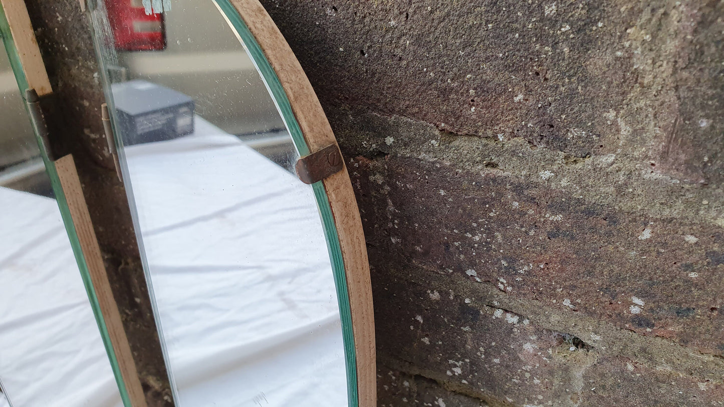 Lovely Pair of 1950’s Retro Pair of Wall Mirrors Mirror