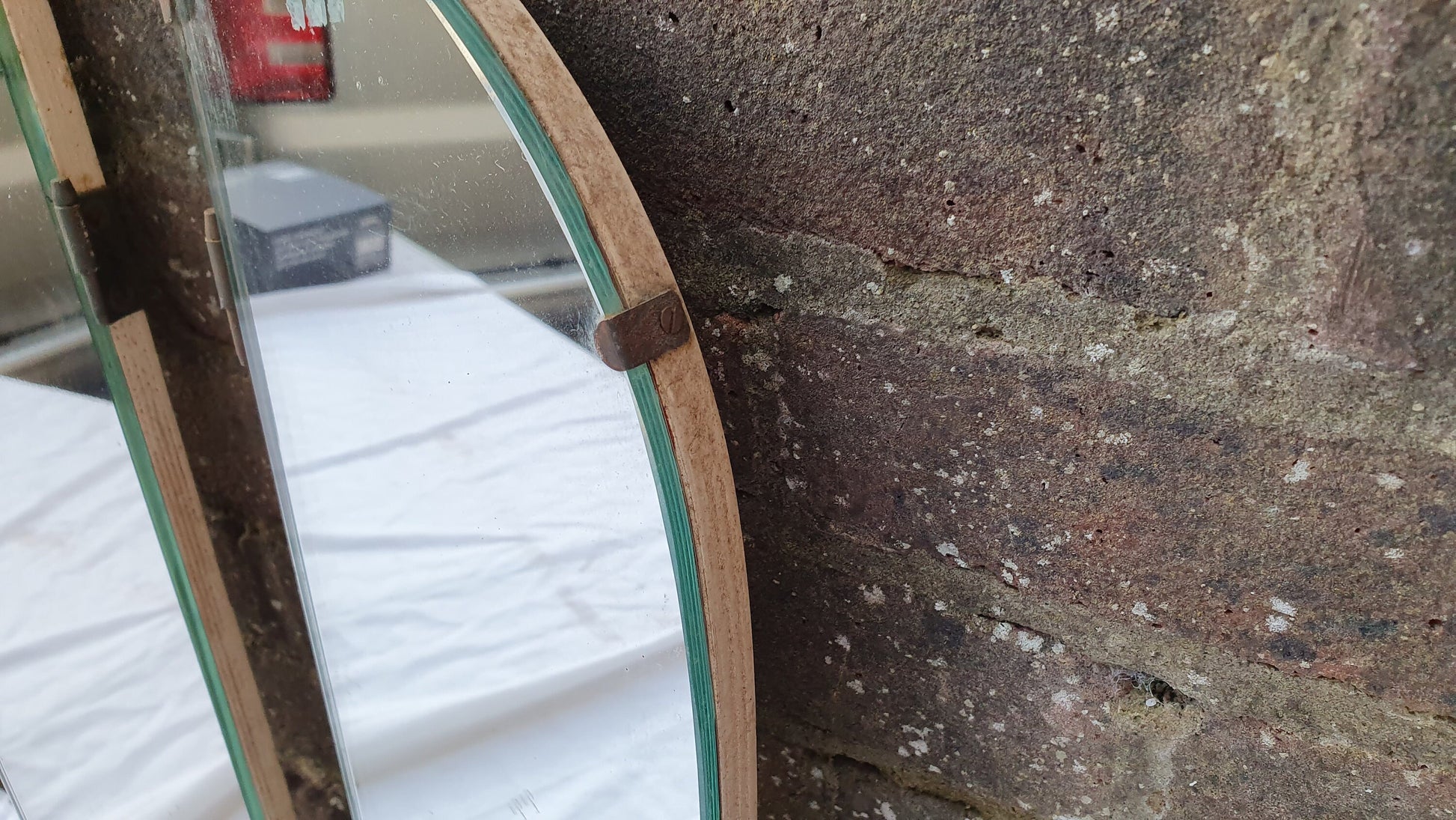 Lovely Pair of 1950’s Retro Pair of Wall Mirrors Mirror