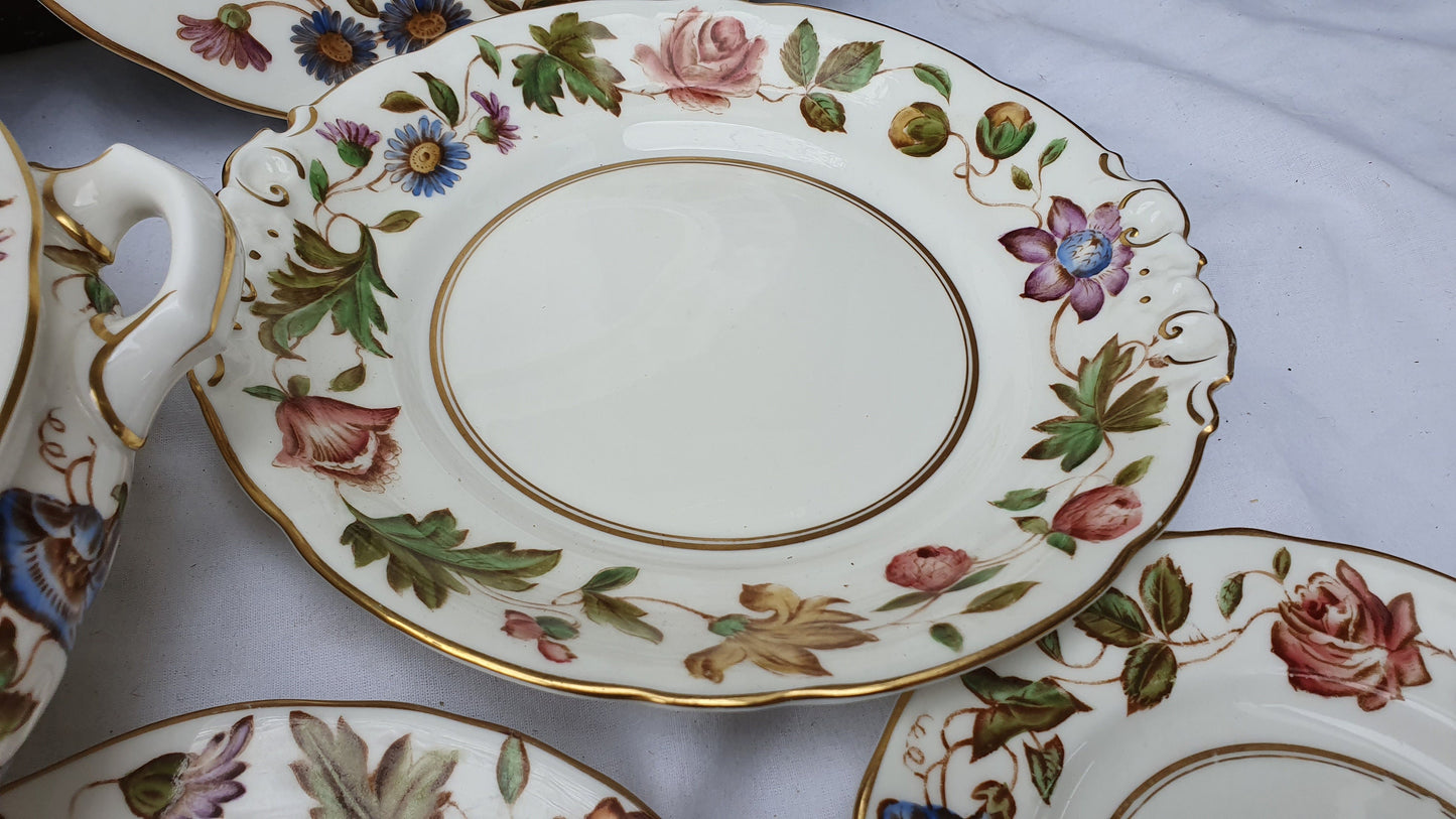 Vintage Part Dinner Service Royal Worcester Virginia